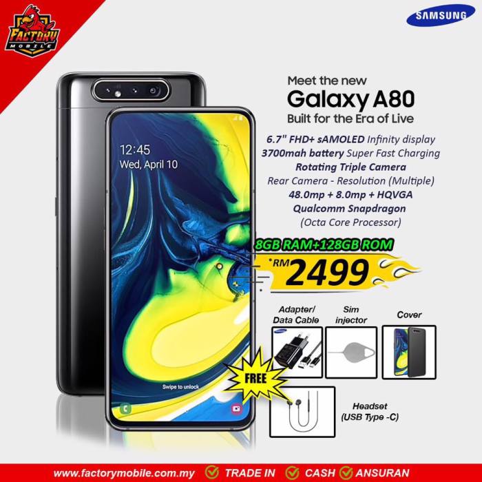 A80 samsung galaxy india rs price july phone launched rotating triple camera specifications until offers pre order check can refreshed