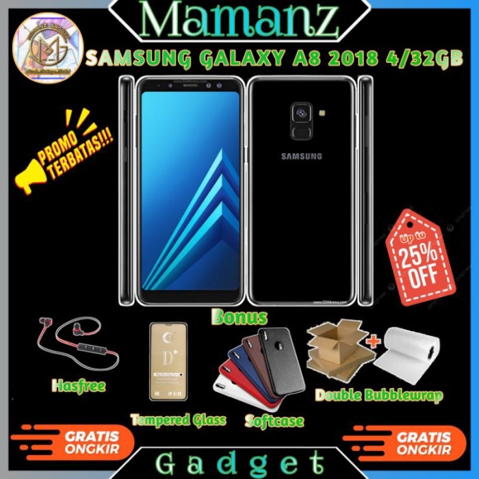 Harga hp second samsung galaxy a8