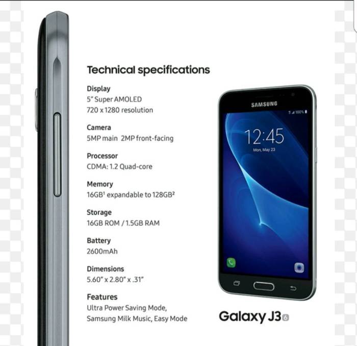 Harga hp samsung j36